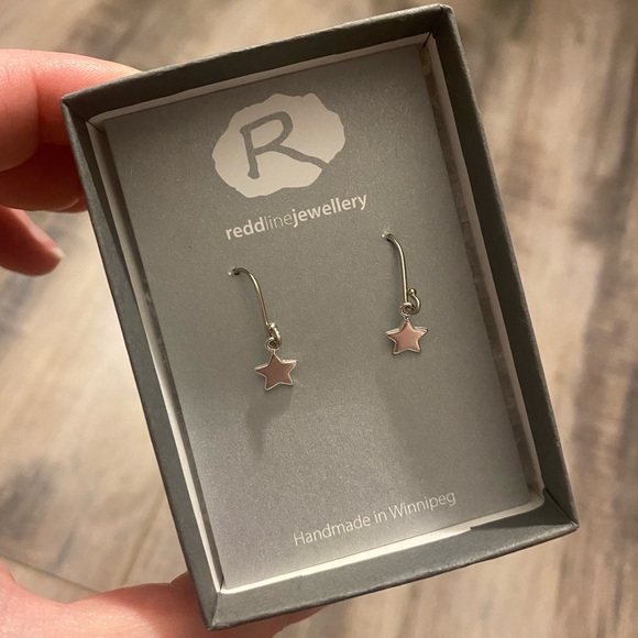 Brand New Silver Star Earrings - Picture 1 of 2